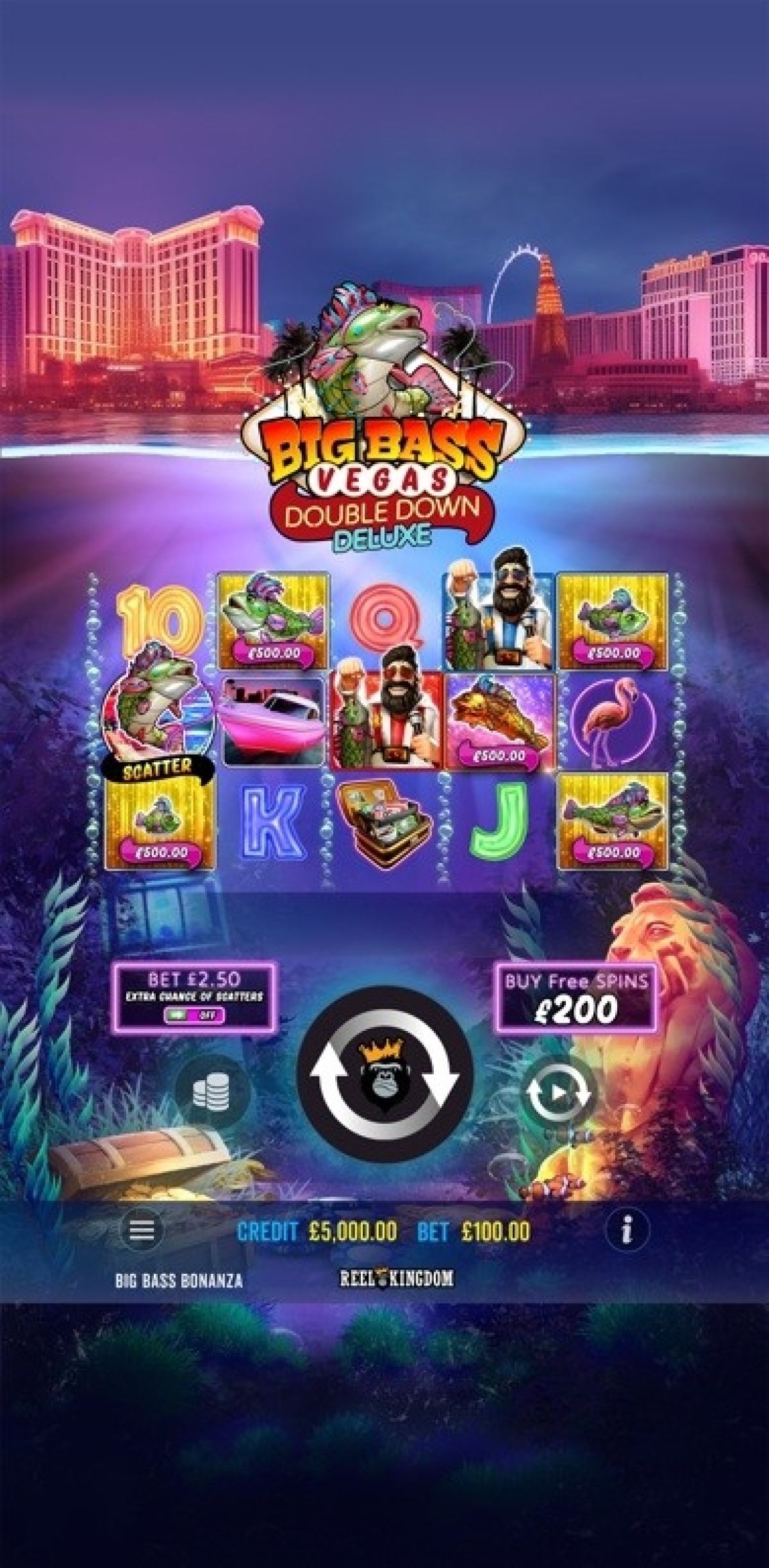 Big Bass Vegas Double Down Deluxe