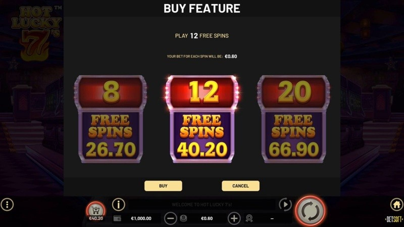 Hot Lucky 7’s Bonusfunktionen