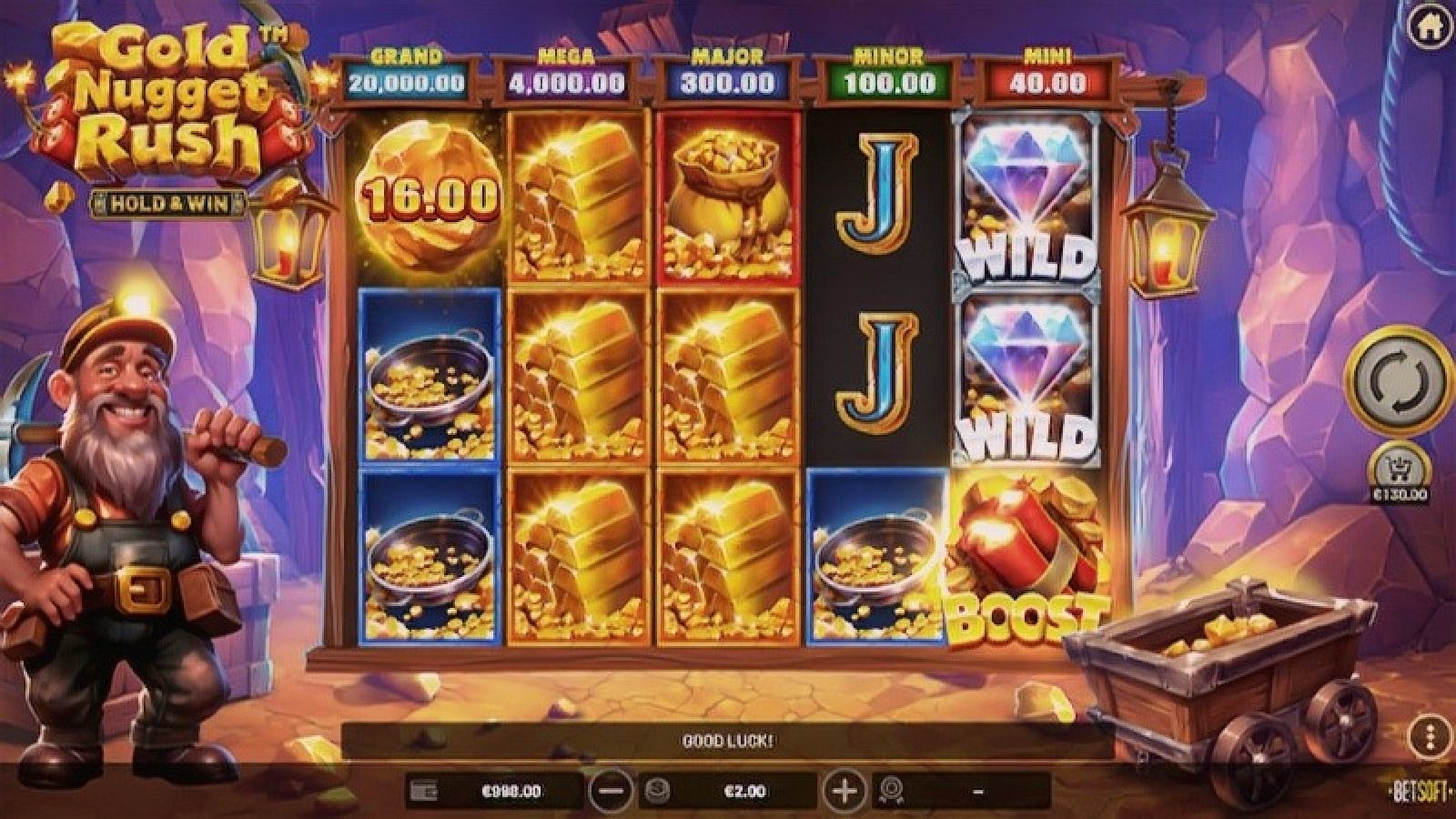 Gold Nugget Rush – Hold & Win Details, RTP, Auszahlung & Volatilität